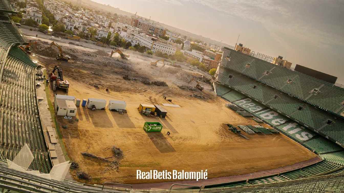 La vieja grada de Preferencia dejó de existir en cuestión de semanas.