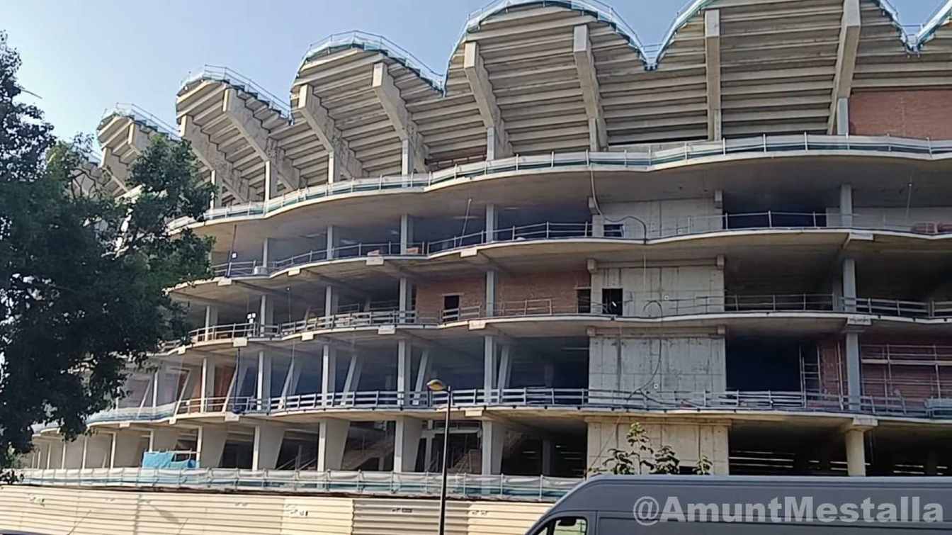 Construcción de Nou Mestalla