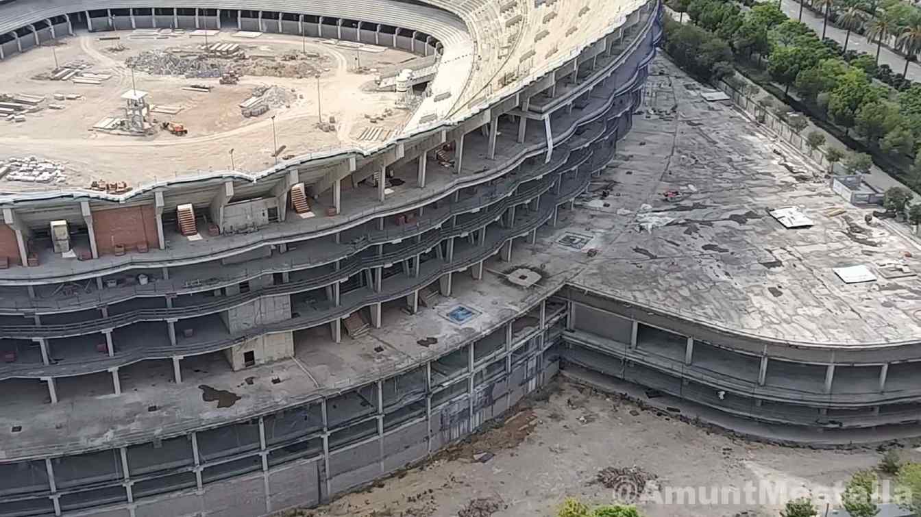 Construcción de Nou Mestalla
