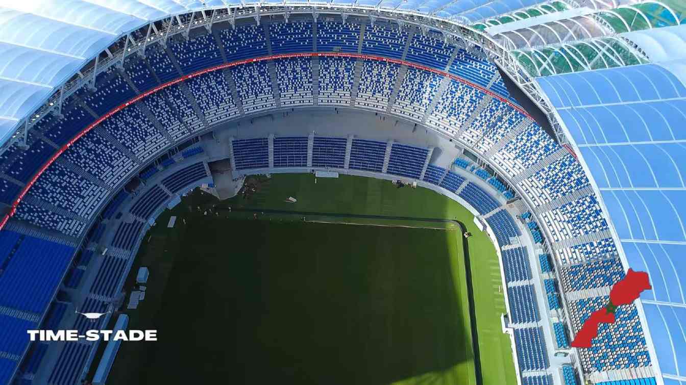 Construcción del Grand Stade de Tangier