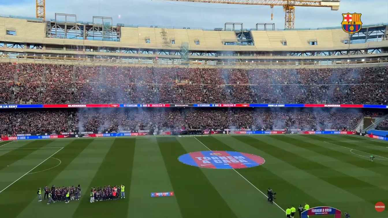 Construcci&oacute;n del Camp Nou en Spotify