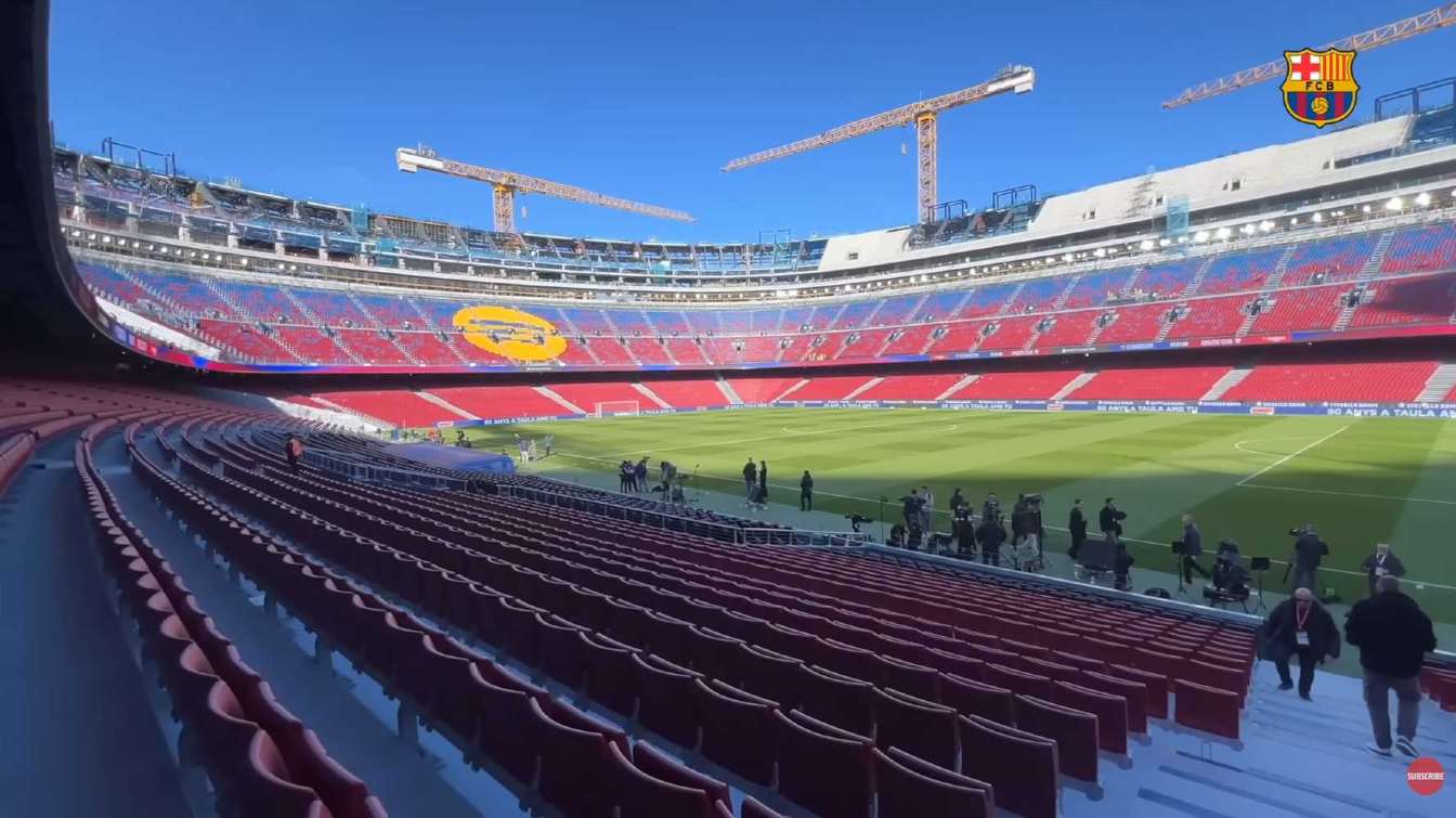 Construcci&oacute;n del Camp Nou en Spotify