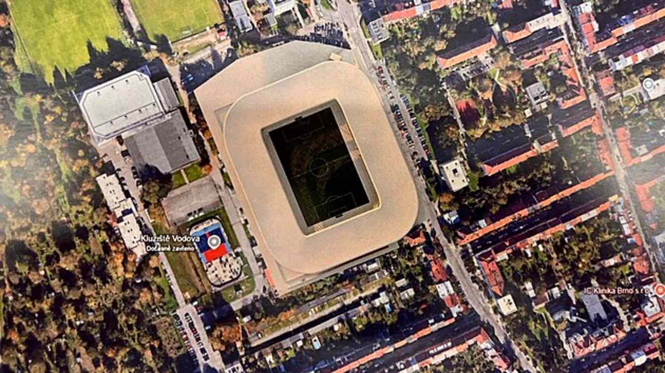 El nuevo estadio de Brno ser&aacute; m&aacute;s compacto y c&oacute;modo, aunque su capacidad no cambiar&aacute; de forma dr&aacute;stica.