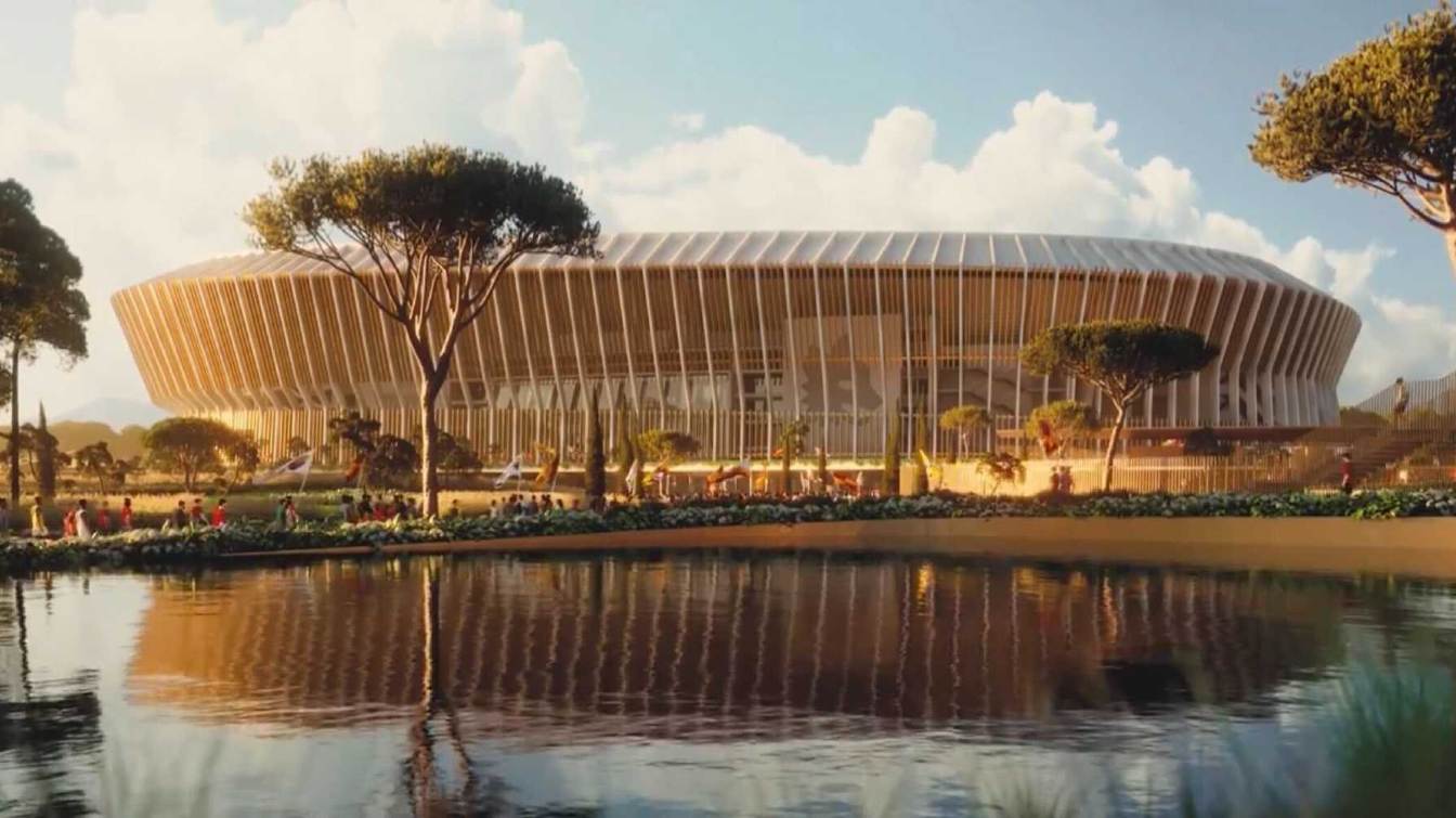 El estadio en Roma costar&aacute; 633 millones de euros.