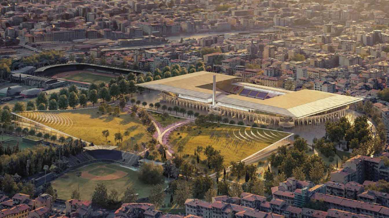 La ampliaci&oacute;n de la obra es determinante para la instalaci&oacute;n de la cubierta de la nueva Curva Fiesole, uno de los sectores m&aacute;s simb&oacute;licos del estadio de la Fiorentina.