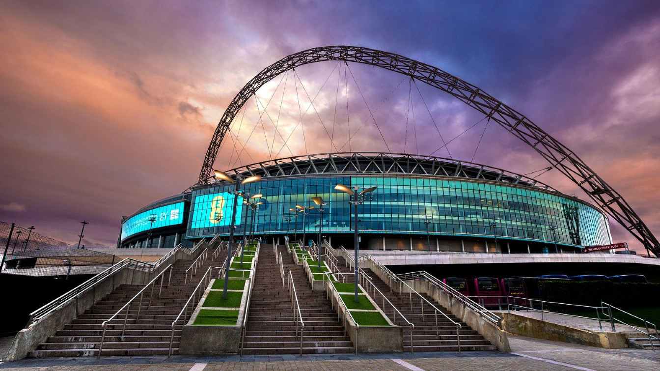  Wembley ha acogido la final de Champions en distintas ocasiones.