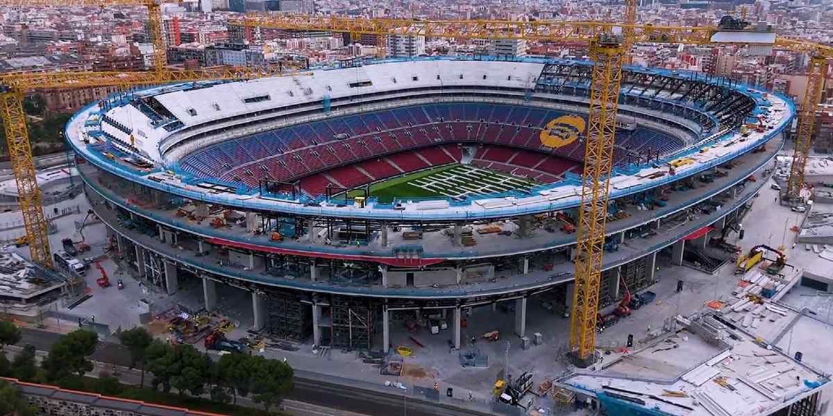 España: El tiempo pasa y el aforo del Camp Nou sigue sin cambios
