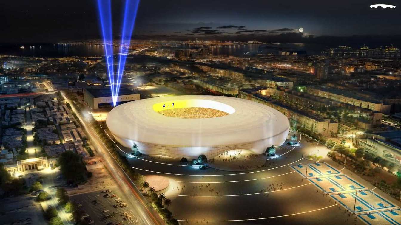 Tras la obra, el Estadio de Gran Canaria tendr&aacute; 44.484 localidades, todas bajo cubierta.
