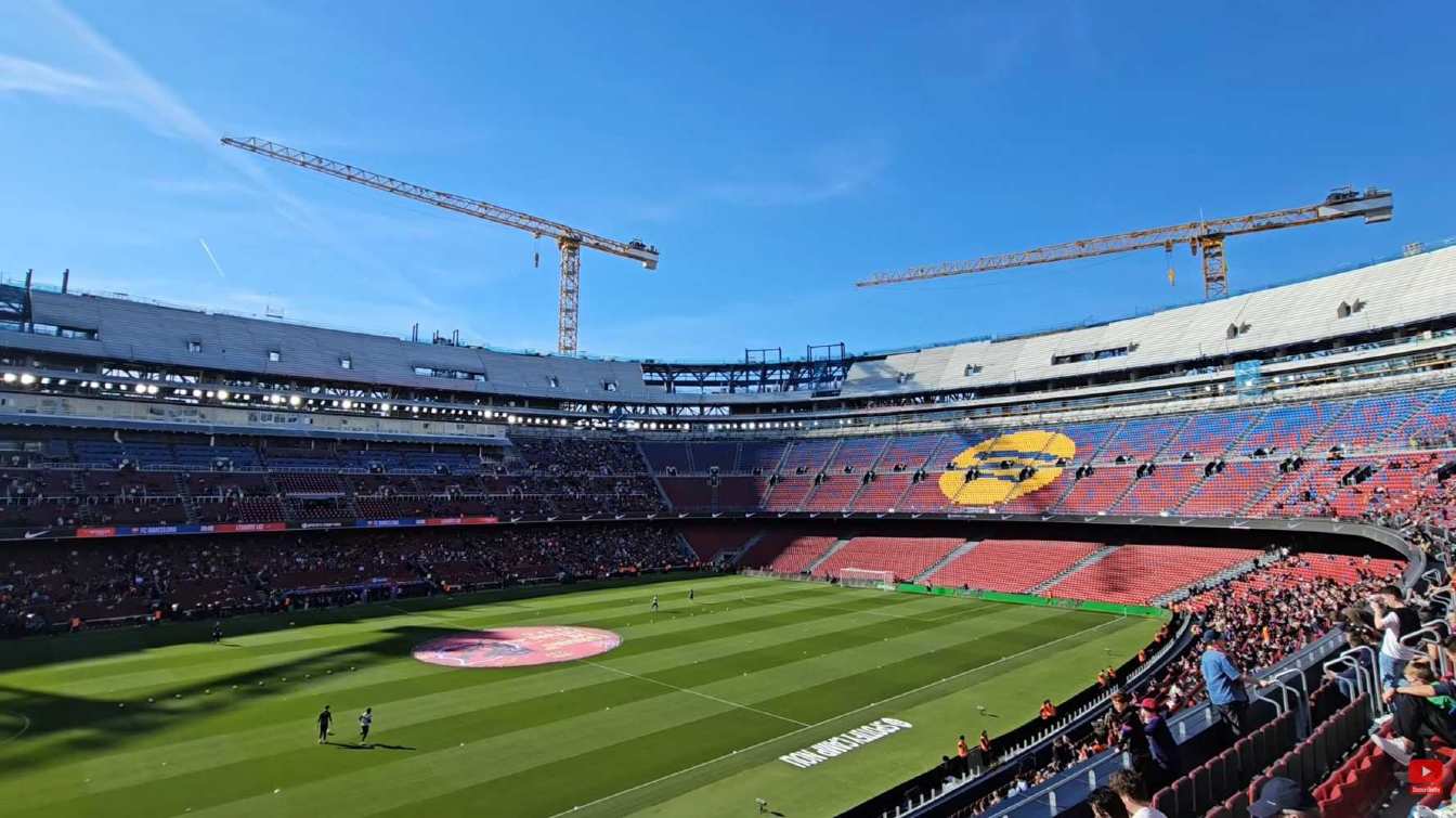 Construcci&oacute;n del Camp Nou en Spotify