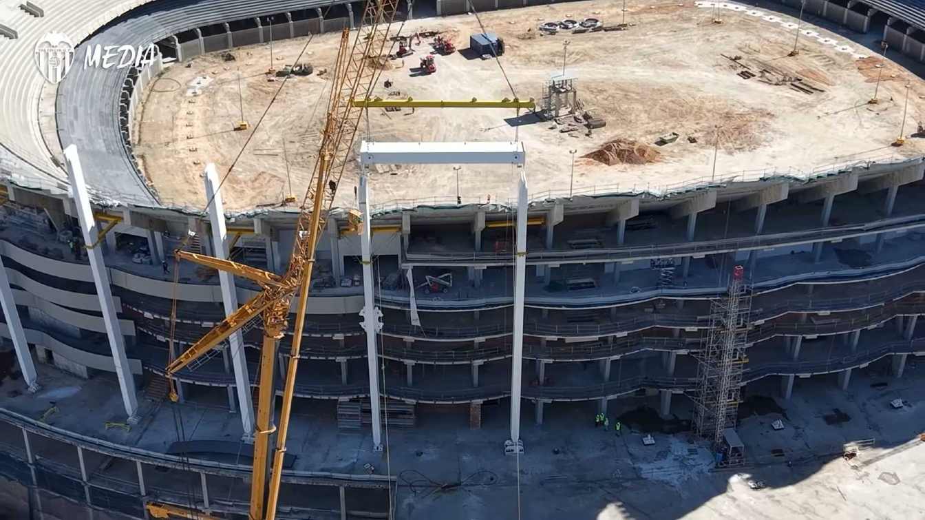 Construcci&oacute;n de Nou Mestalla