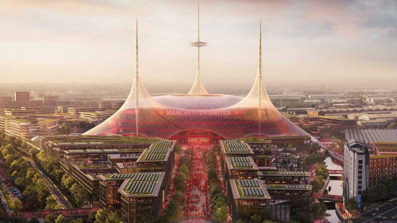 El dise&ntilde;o de Foster + Partners podr&iacute;a simplificarse, y se est&aacute; considerando la posibilidad de eliminar el caracter&iacute;stico techo en forma de "tienda de campa&ntilde;a" por motivos de coste.