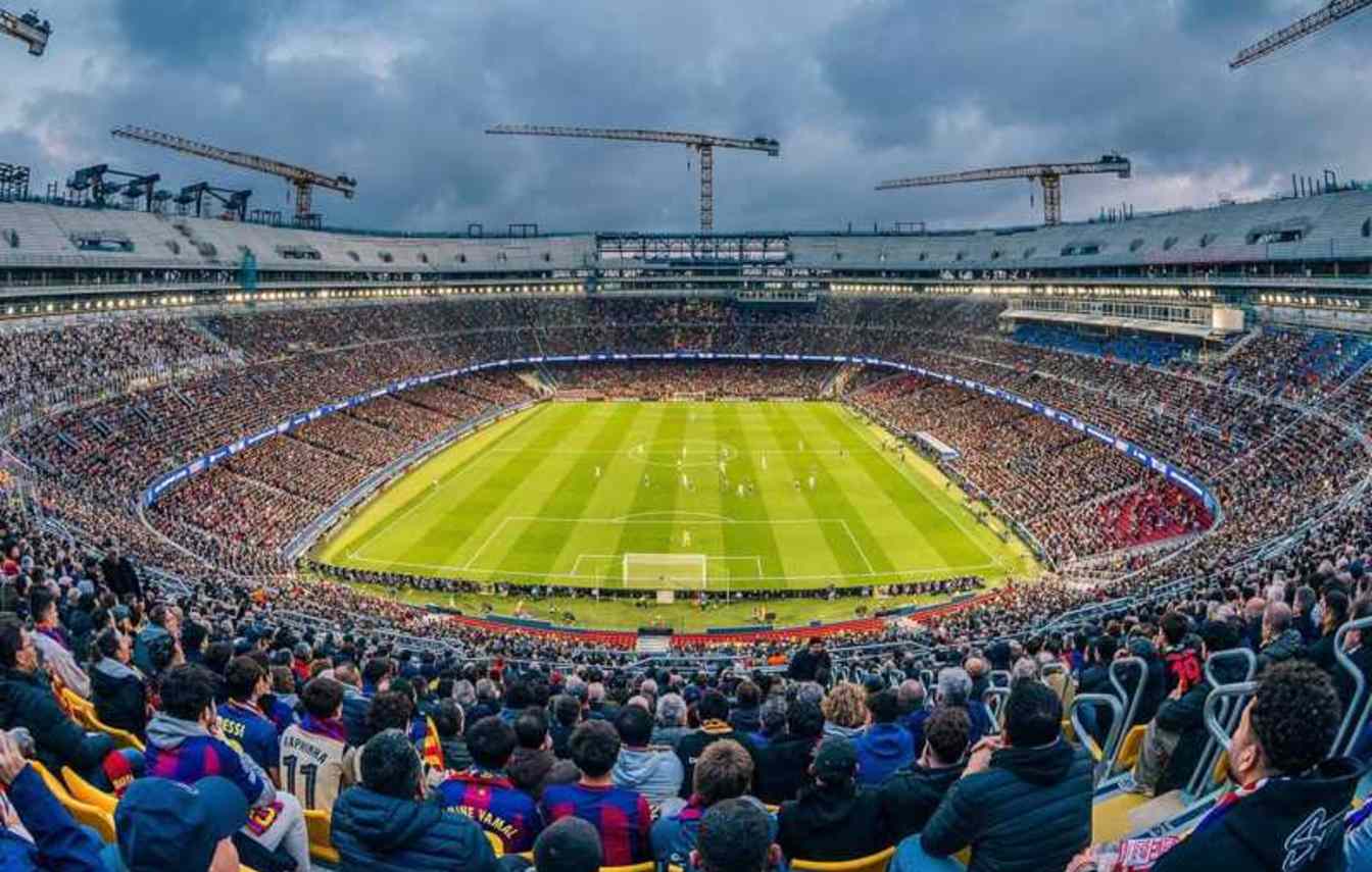 Limak planea un despido colectivo de unas 400 personas en la obra del Camp Nou, debido a la entrada del proyecto en su fase final.