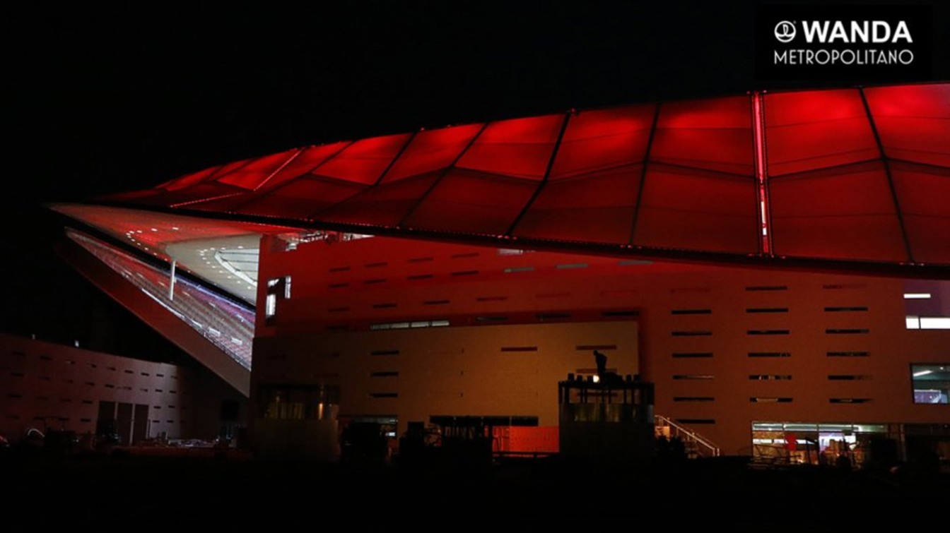 El grader&iacute;o del Estadio Metropolitano no est&aacute; completamente cerrado.