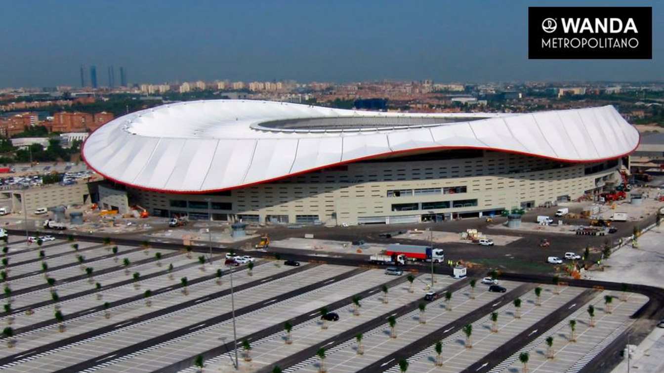 La capacidad del Estadio Metropolitano para conciertos ronda los 60.000 espectadores.