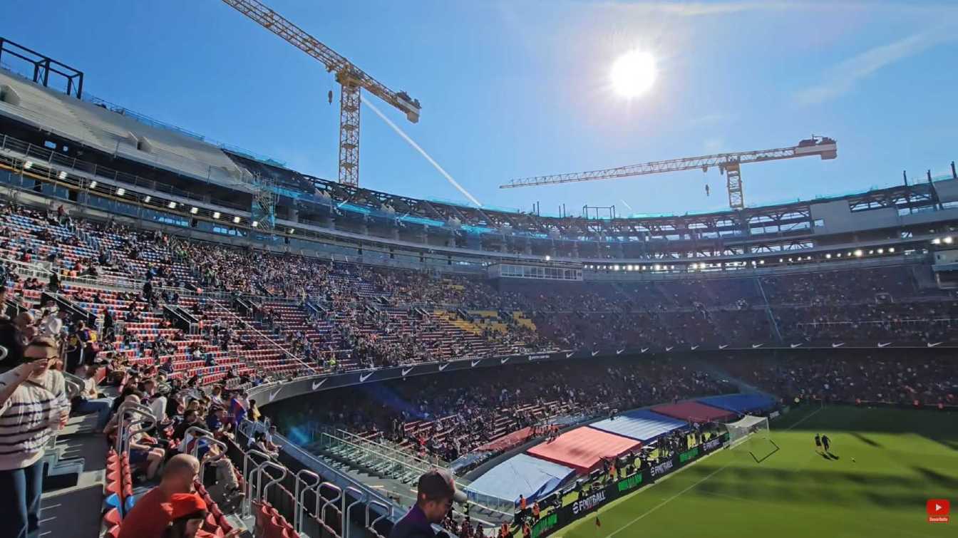 El tercer anillo del Spotify Camp Nou ya ha sido completado estructuralmente, marcando un avance clave en la remodelaci&oacute;n.