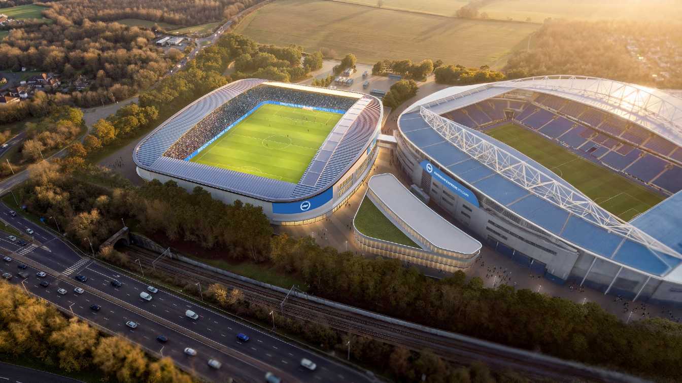 El Brighton planea construir el primer estadio en Europa dedicado exclusivamente al f&uacute;tbol femenino junto al Amex Stadium, con capacidad para unas 10.000 personas.