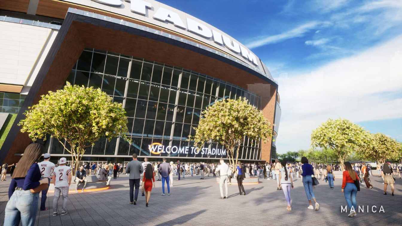 El nuevo estadio proyectado para Chicago Bears podr&iacute;a costar miles de millones, pero las exenciones fiscales y el apoyo p&uacute;blico son el gran foco de pol&eacute;mica en Illinois.
