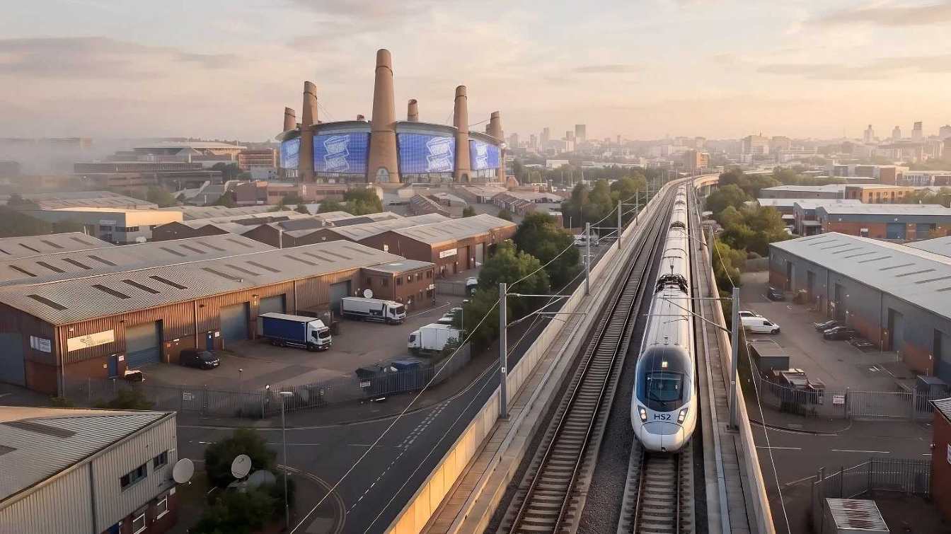 Heatherwick Studio dise&ntilde;&oacute; el estadio futurista de Birmingham City F.C., que ser&aacute; el coraz&oacute;n de un enorme distrito deportivo y de entretenimiento en Birmingham.