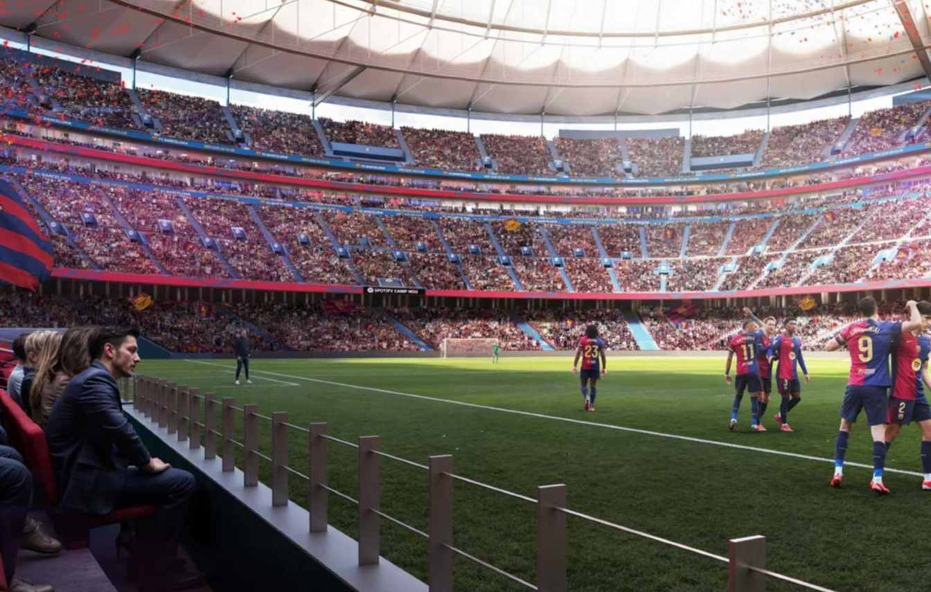 El gran rival del Camp Nou sigue siendo Wembley Stadium, uno de los estadios m&aacute;s ic&oacute;nicos del f&uacute;tbol europeo.