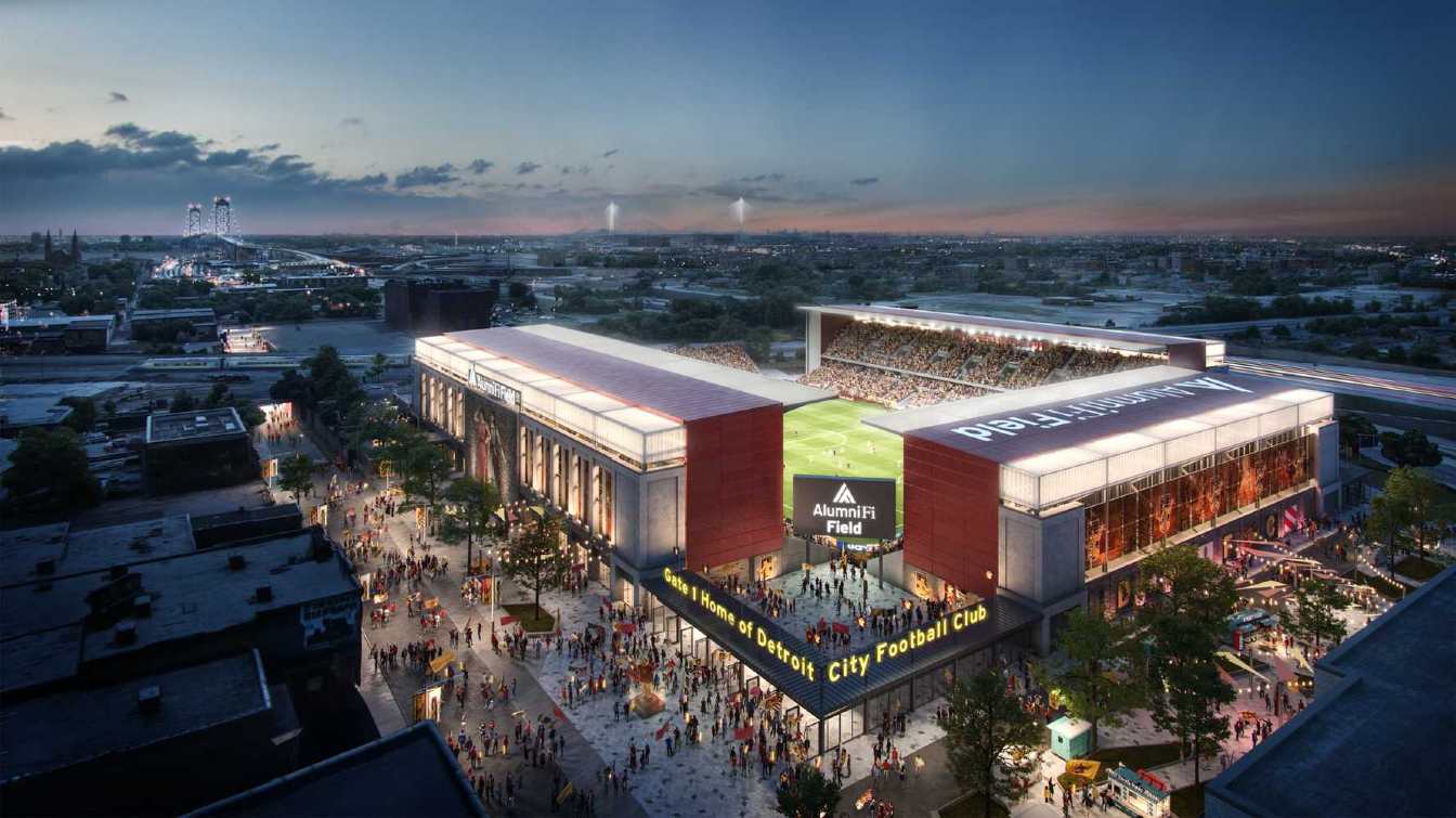 Detroit City FC ha aplazado la apertura de AlumniFi Field hasta la primavera de 2028, al mismo tiempo que present&oacute; nuevas visualizaciones del primer estadio espec&iacute;ficamente futbol&iacute;stico de Detroit.