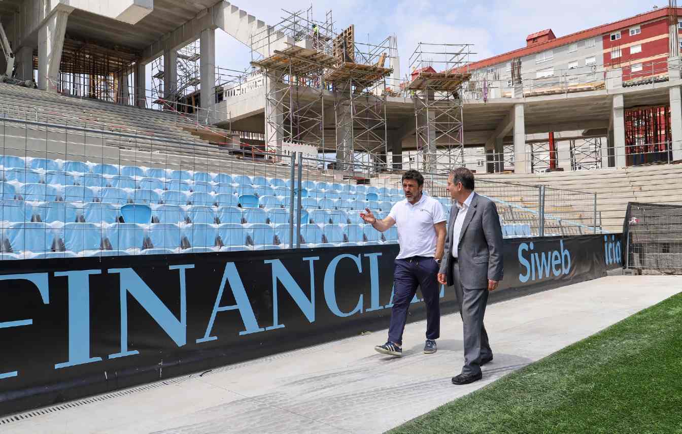 Aunque la grada de Gol seguir&aacute; en obras hasta finales de a&ntilde;o, las primeras filas entrar&aacute;n en uso con el inicio de la temporada.