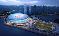 Dalian Barracuda Bay Professional Football Stadium (Suiyu Bay Stadium)