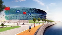 Dalian Barracuda Bay Professional Football Stadium (Suiyu Bay Stadium)