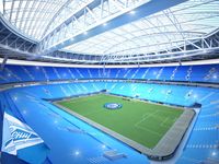 Futbol’nyj stadion v zapadnoj chasti Krestovskogo ostrova (Zenit Arena)