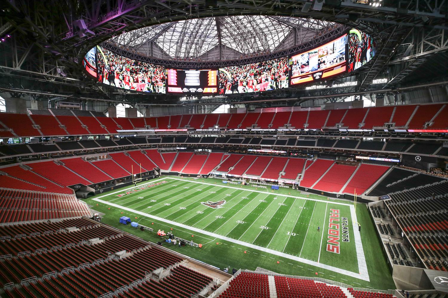 Mercedes-Benz Stadium in Atlanta